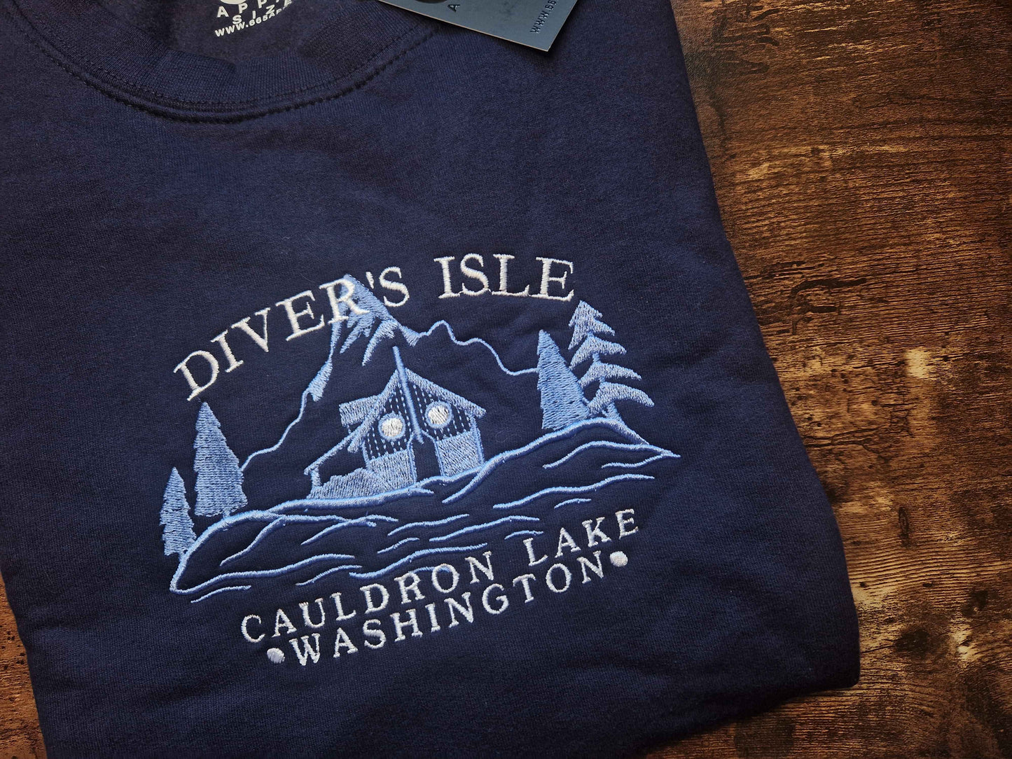 *Seconds* Diver's Isle Embroidered Sweatshirt