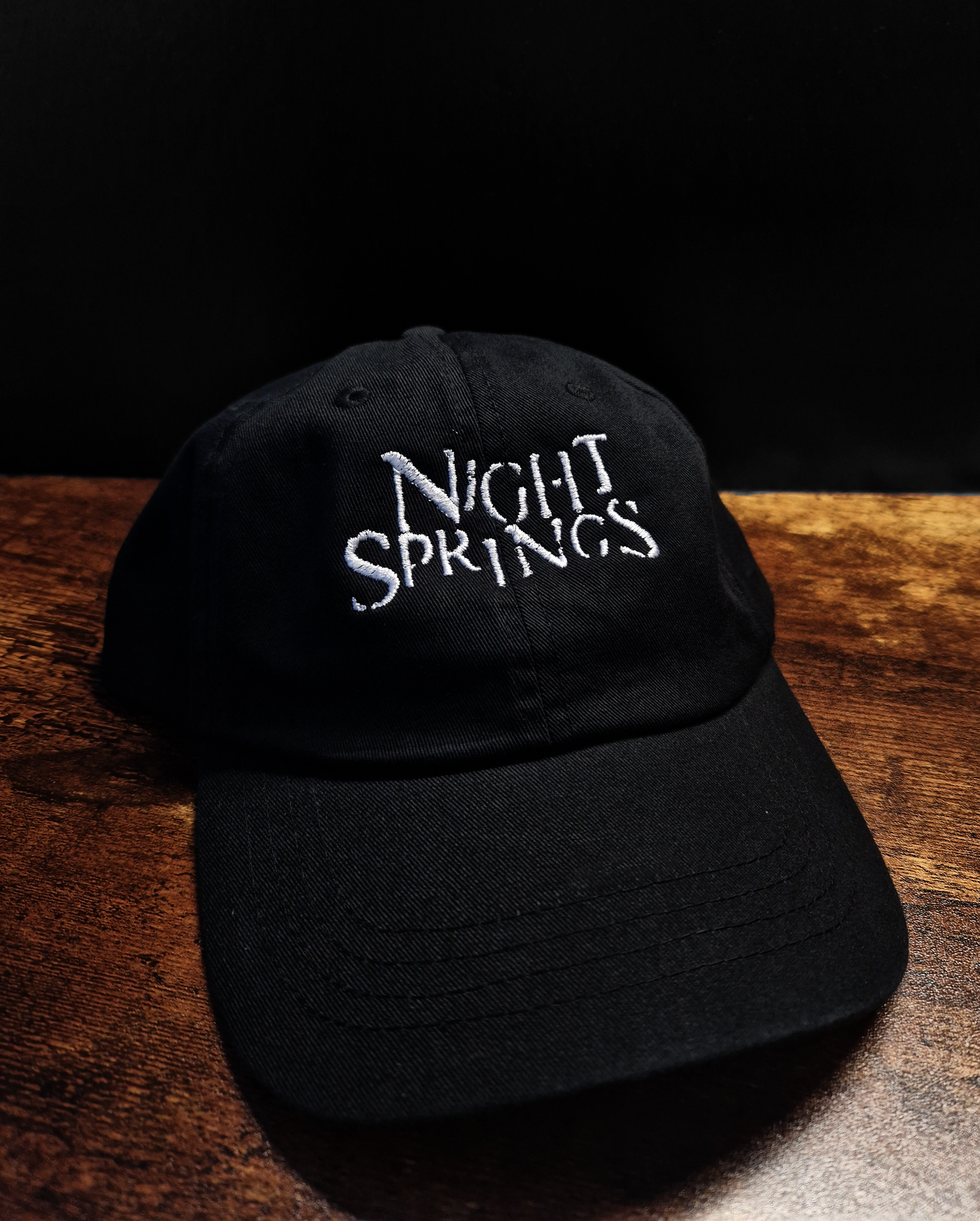 Night Springs Embroidered Dad Cap