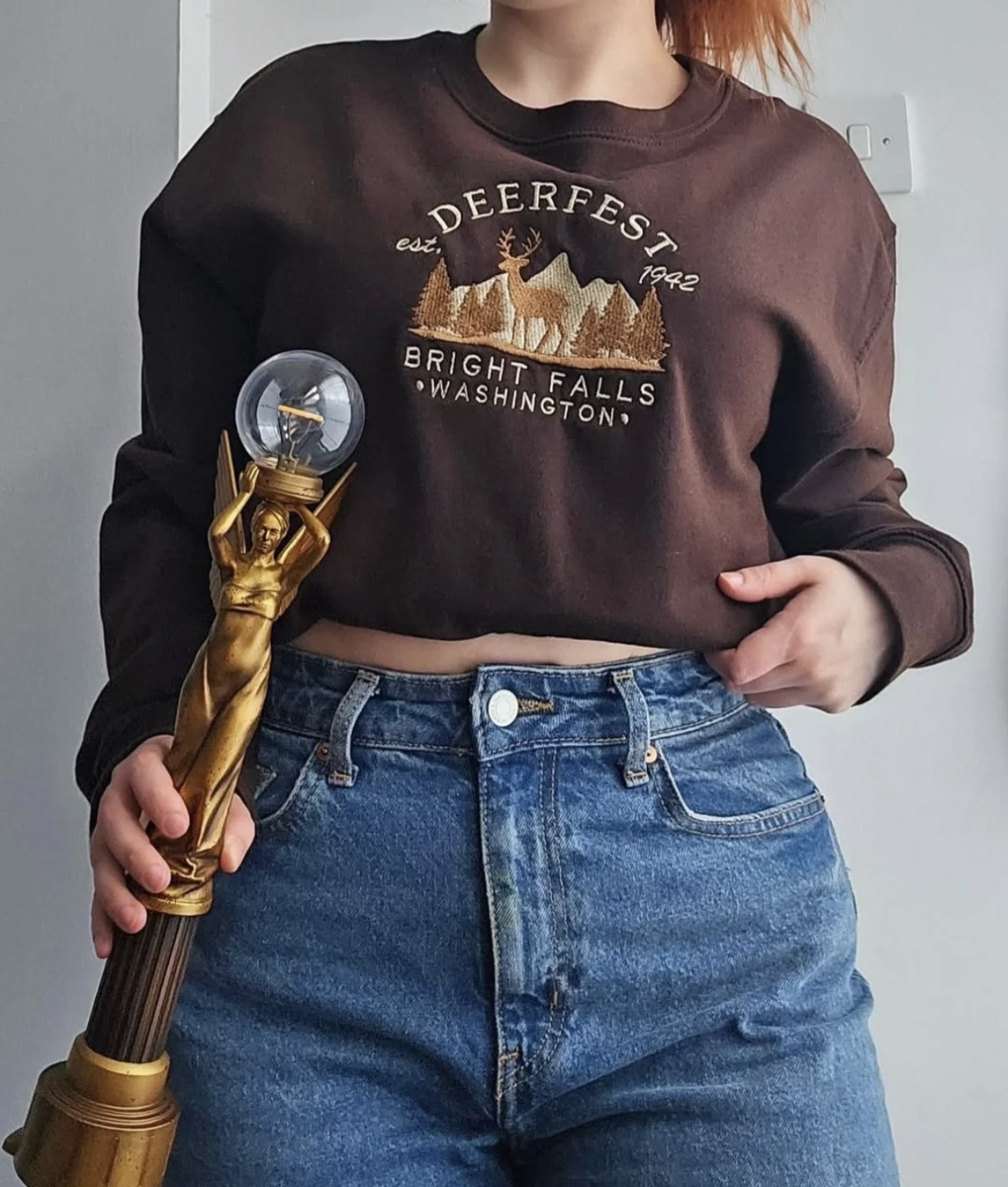 Deerfest Embroidered Sweatshirt/Hoodie