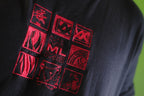 Red Square ML Embroidered T-Shirt