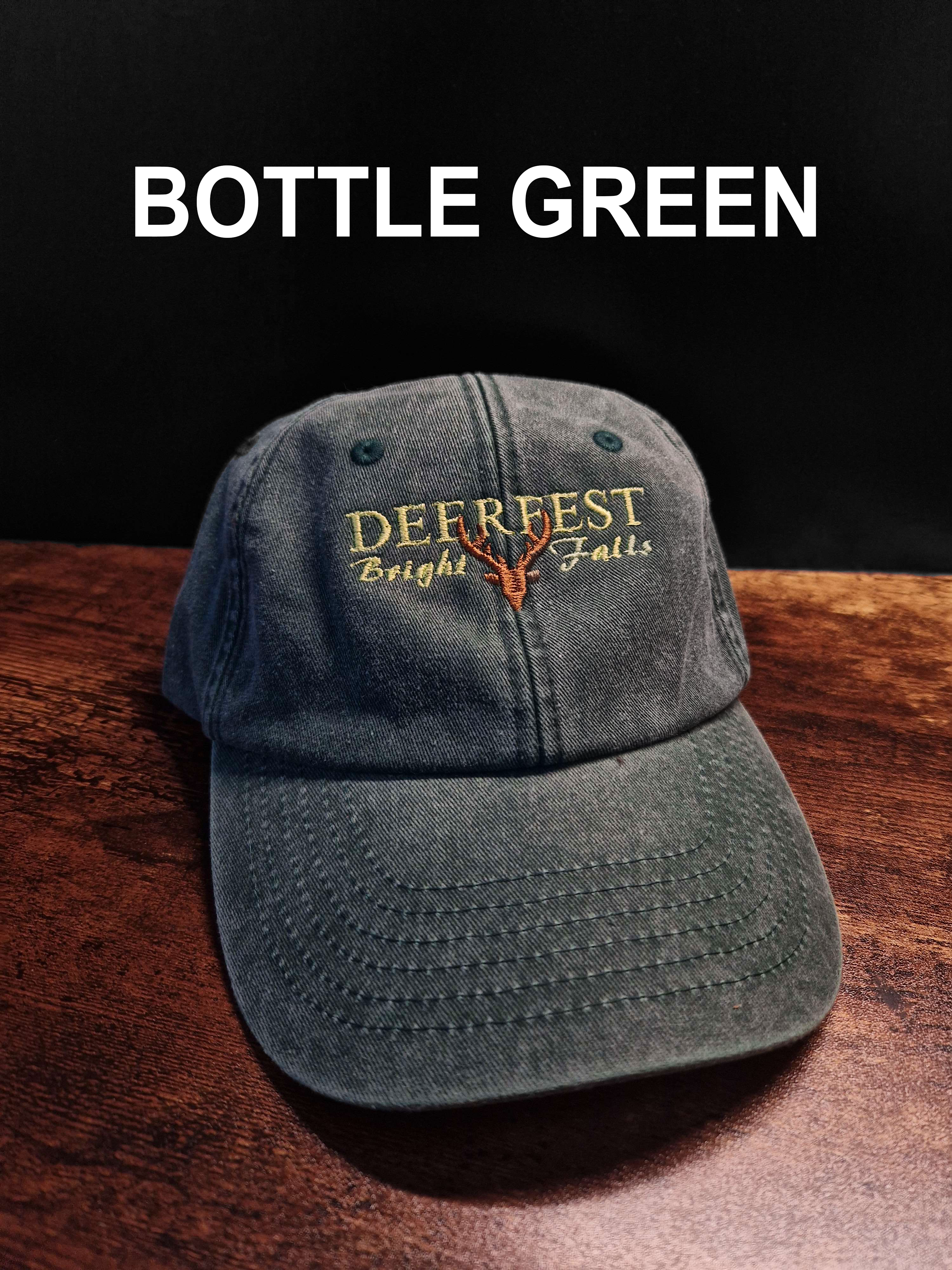 Deerfest Embroidered Dad Caps