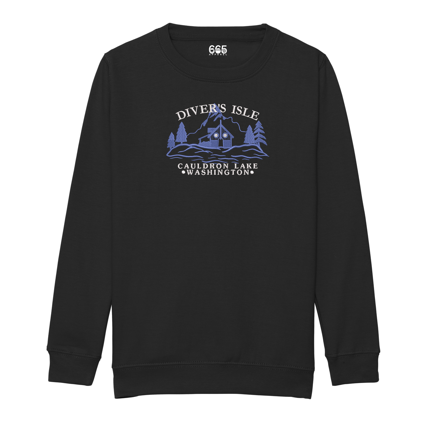 Diver's Isle Embroidered Sweatshirt/Hoodie