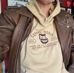 Coffee World Embroidered Sweatshirt/Hoodie