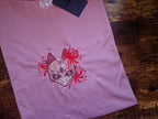 Fox Mask Embroidered T-Shirt