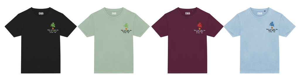 Healing Herb Embroidered T-Shirts