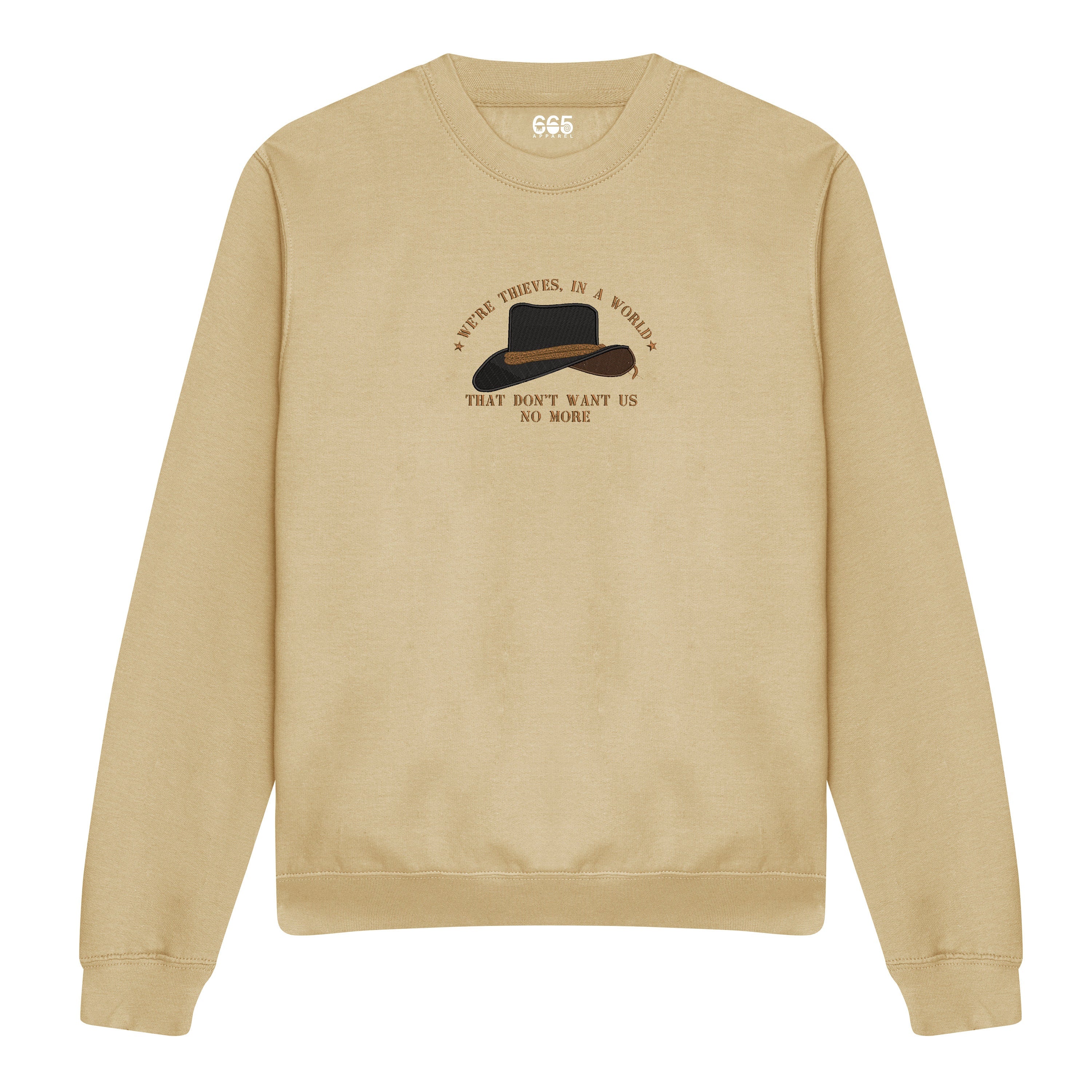 *Ready to Ship* Cowboy Thieves Embroidered Sweatshirt