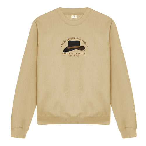 *Ready to Ship* Cowboy Thieves Embroidered Sweatshirt
