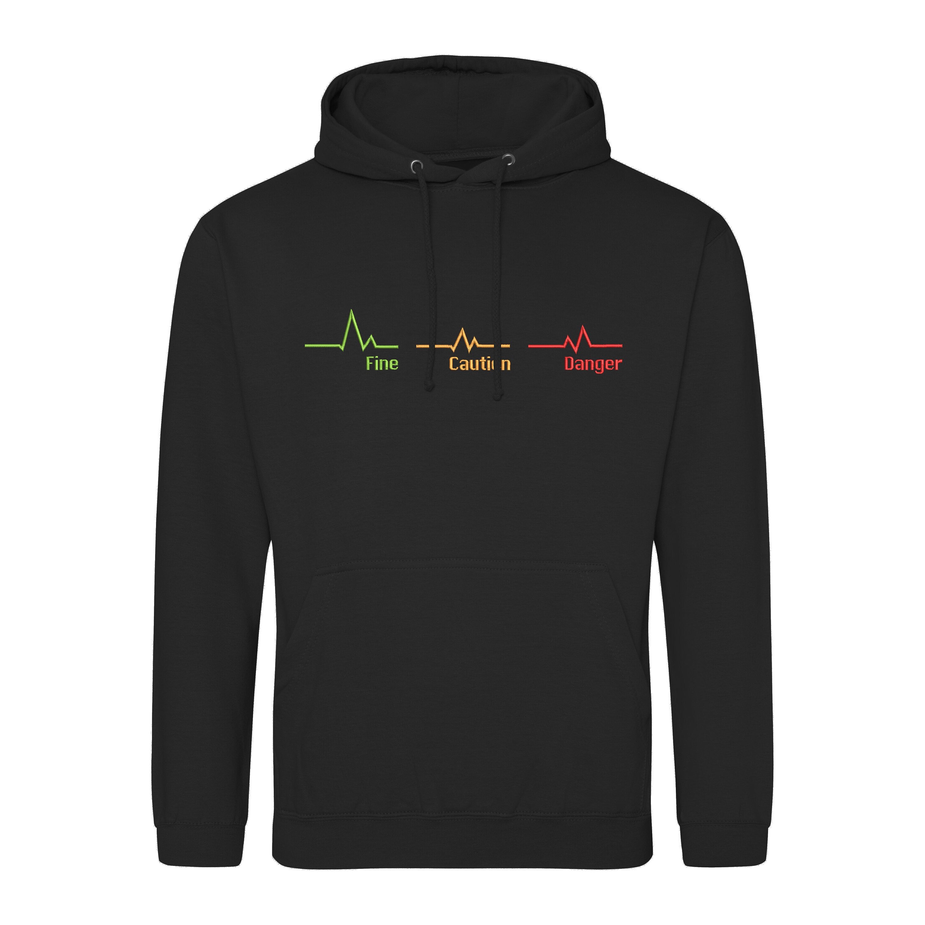 Health Status Embroidered Sweatshirt/Hoodie