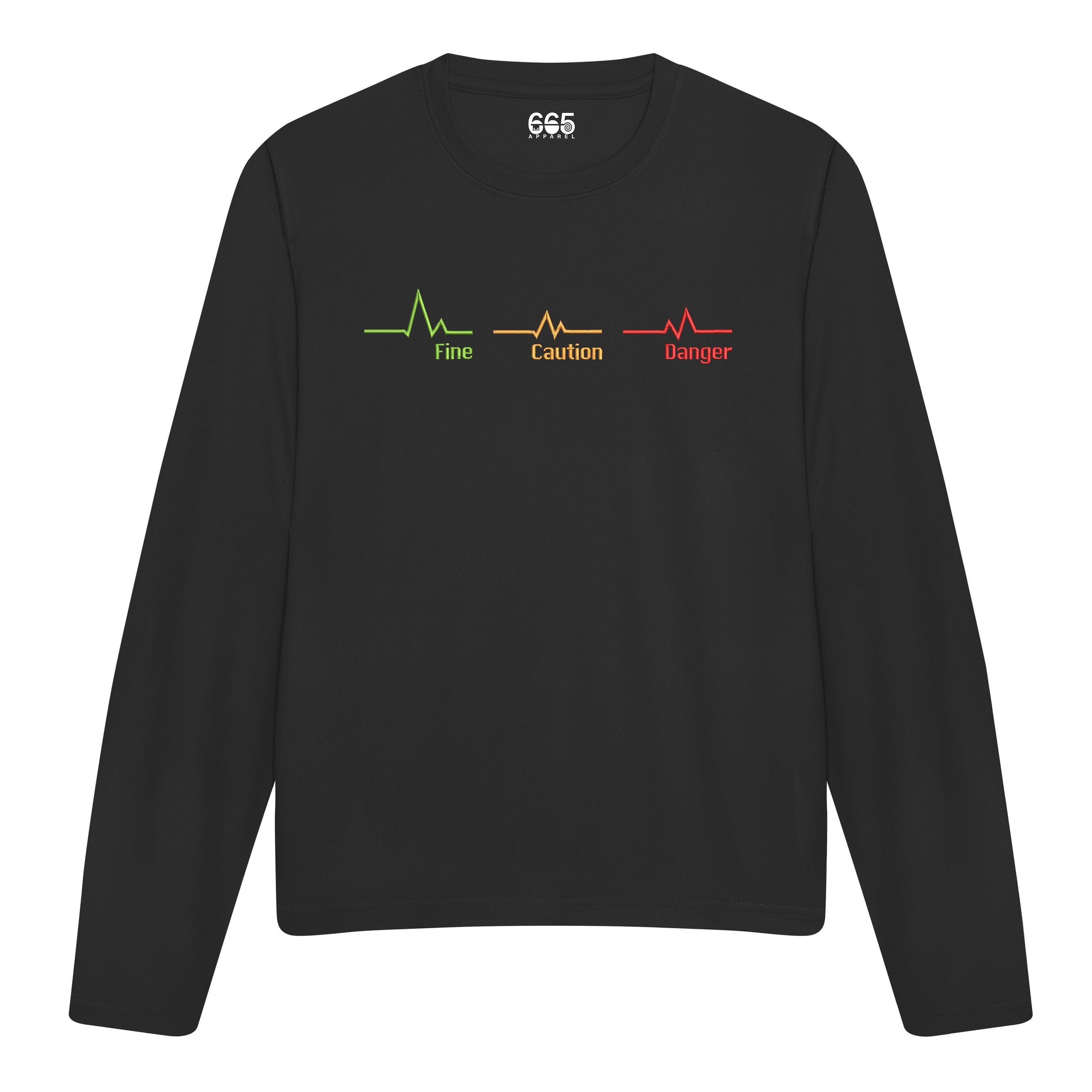 Health Status Embroidered Sweatshirt/Hoodie