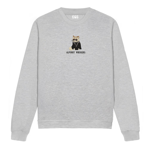 Alpurrt Whiskers Embroidered Sweatshirt/Hoodie