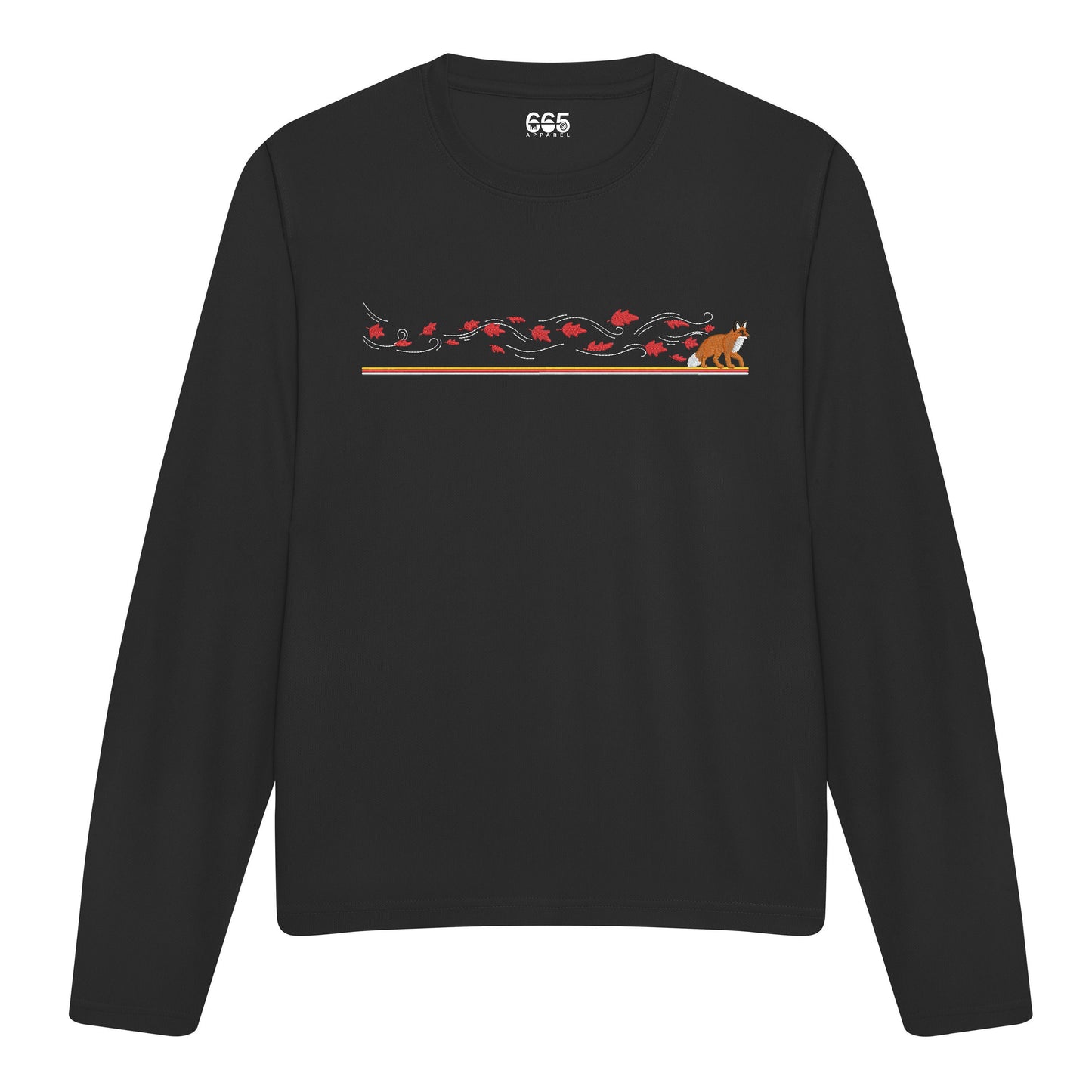 Samurai Fox Embroidered Sweatshirt/Hoodie