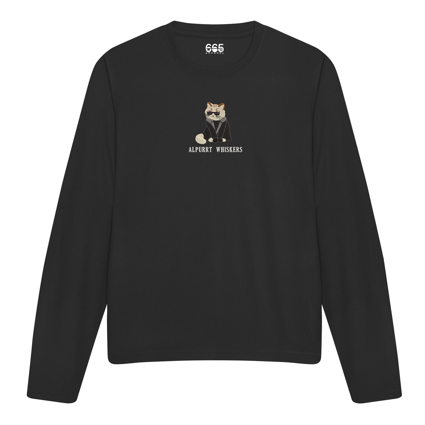 Alpurrt Whiskers Embroidered Sweatshirt/Hoodie