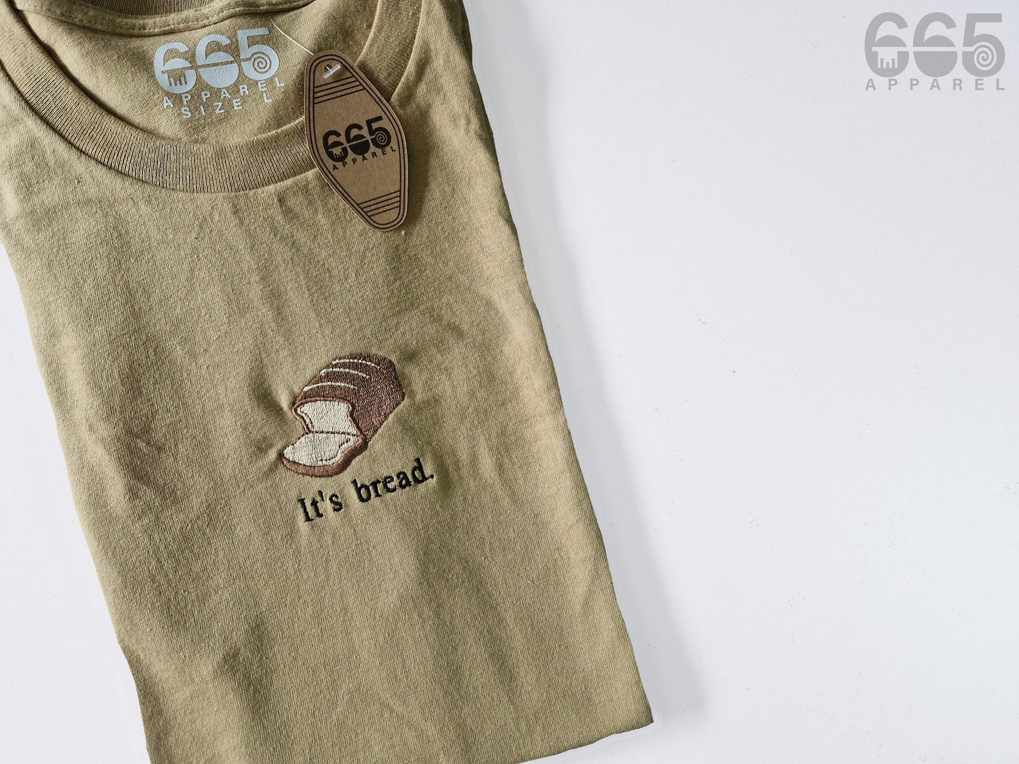 It's Bread Embroidered T-Shirt