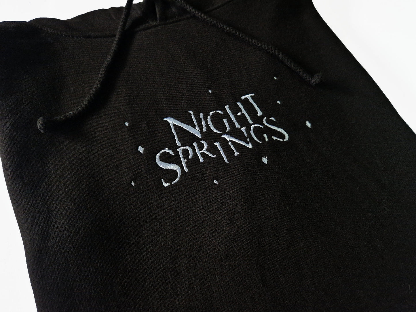 Night Springs Embroidered Sweatshirt/Hoodie