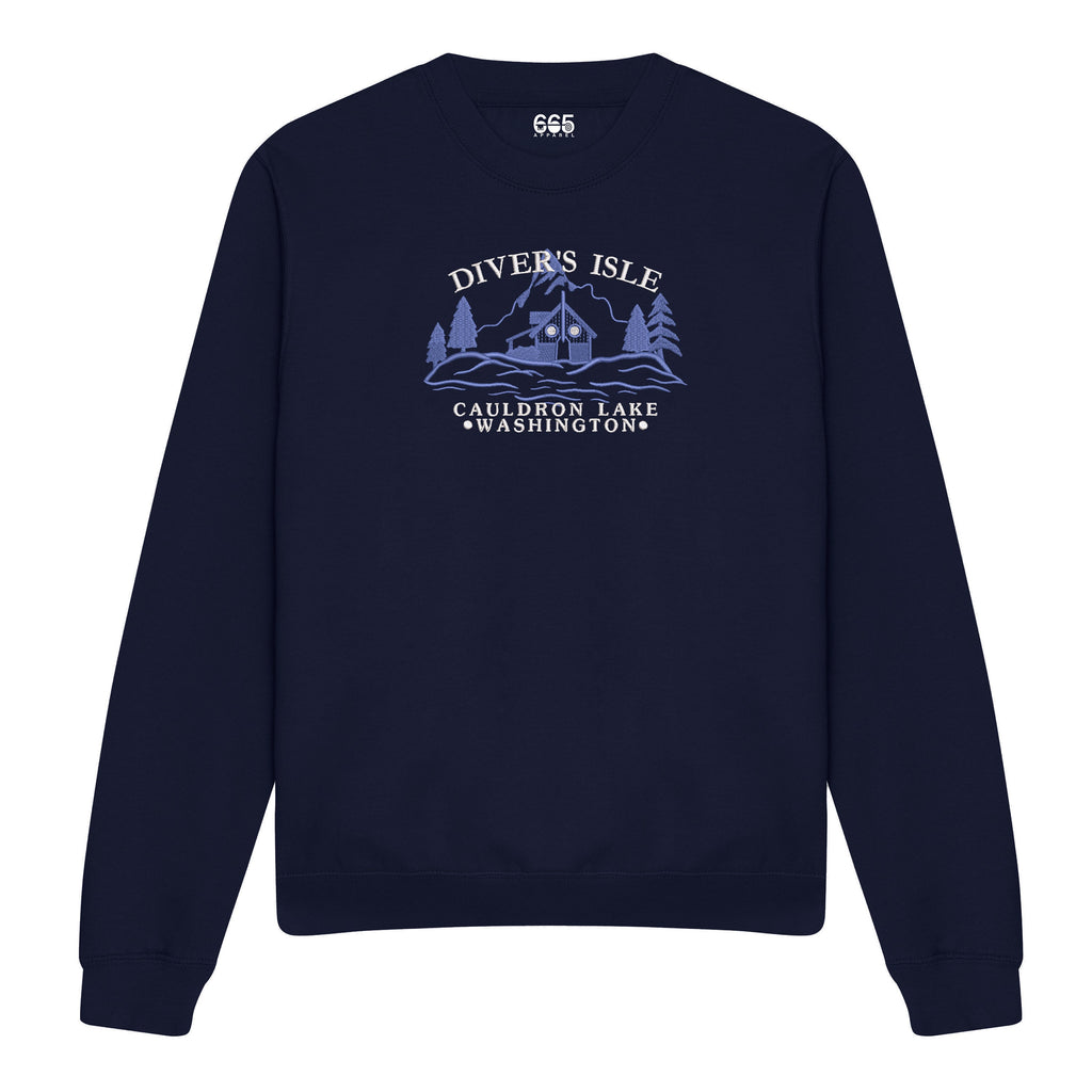*Seconds* Diver's Isle Embroidered Sweatshirt