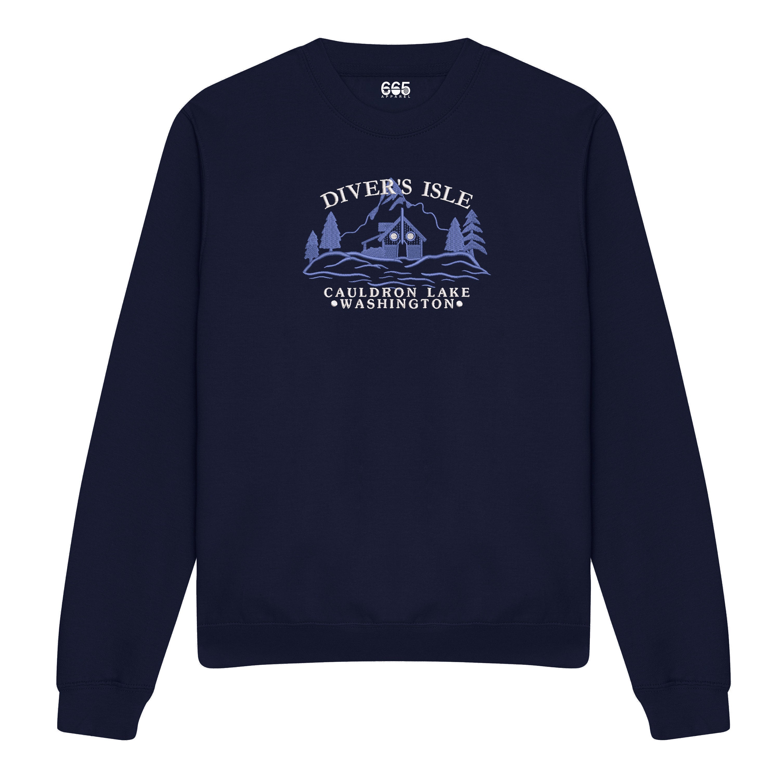 *Seconds* Diver's Isle Embroidered Sweatshirt
