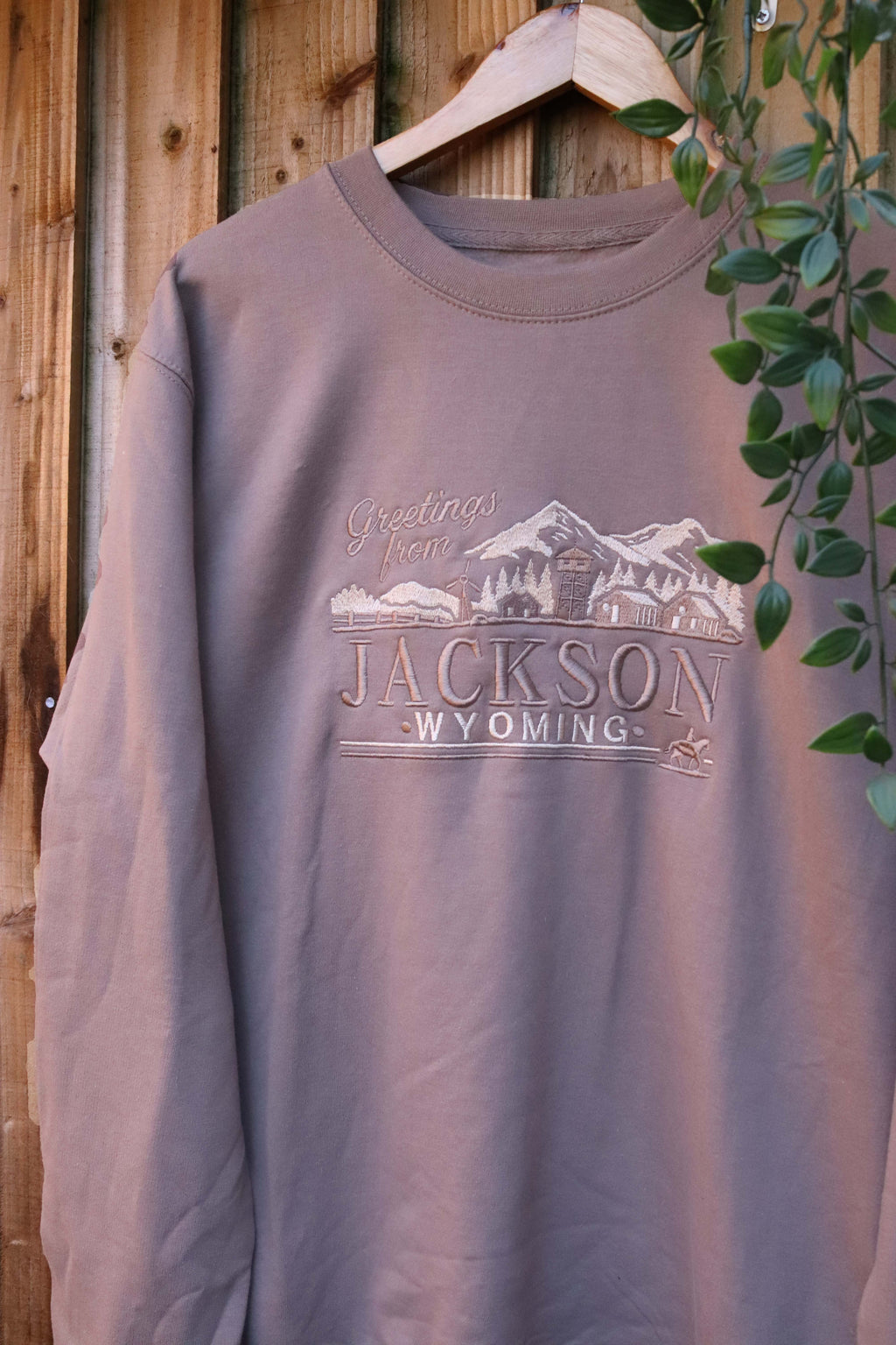 Jackson Embroidered Sweatshirt/Hoodie