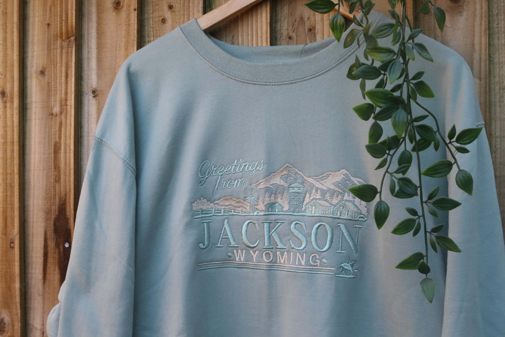 Jackson Embroidered Sweatshirt/Hoodie