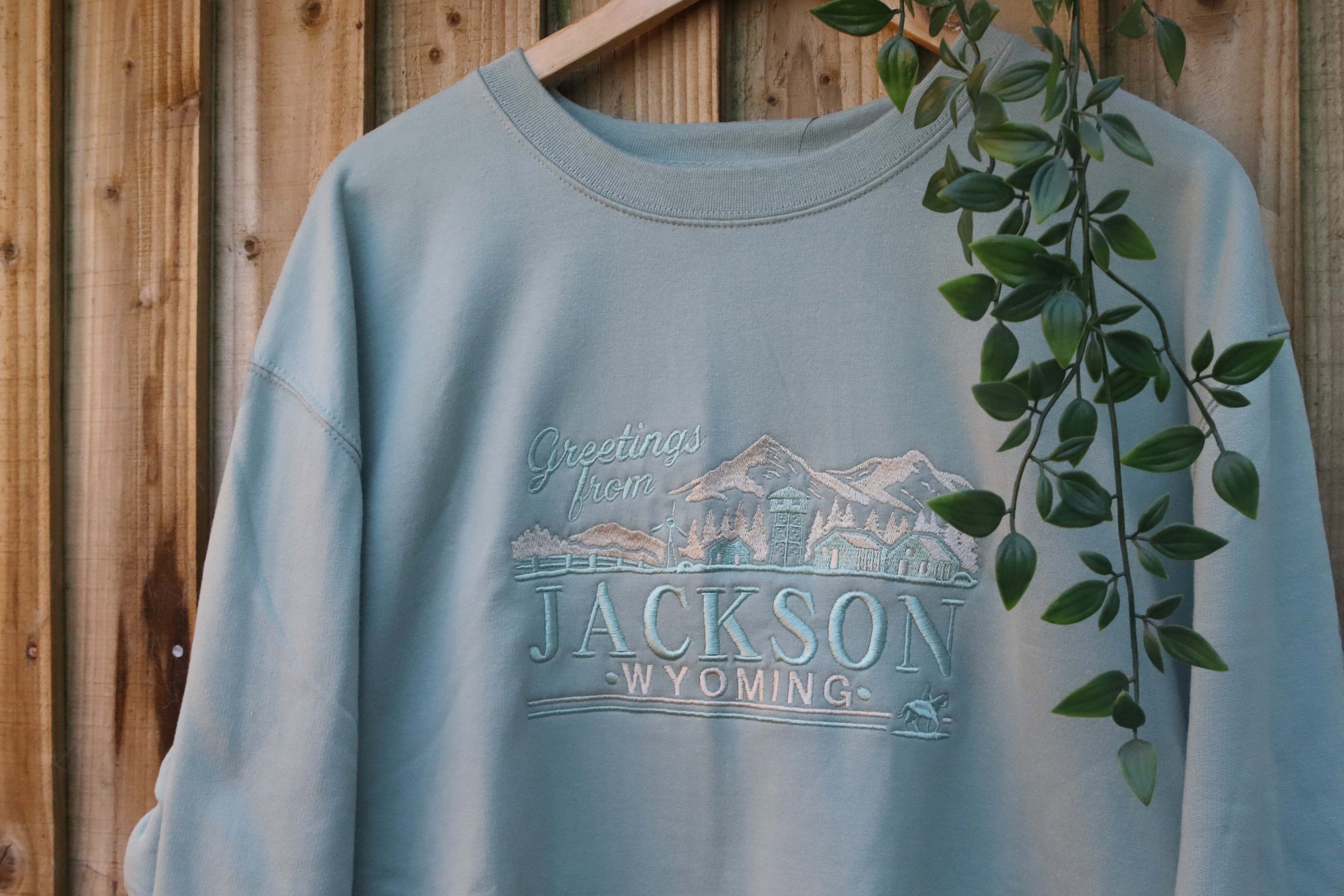 Jackson Embroidered Sweatshirt/Hoodie