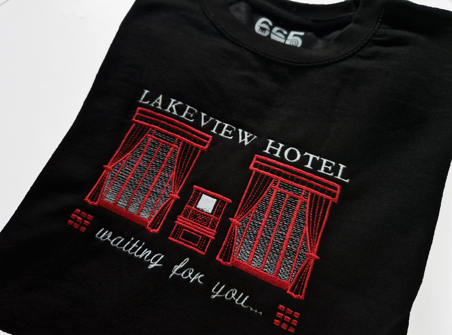 Lakeview Hotel Embroidered Sweatshirt/Hoodie