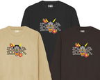 Mad Dog Mask Embroidered Sweatshirt/Hoodie