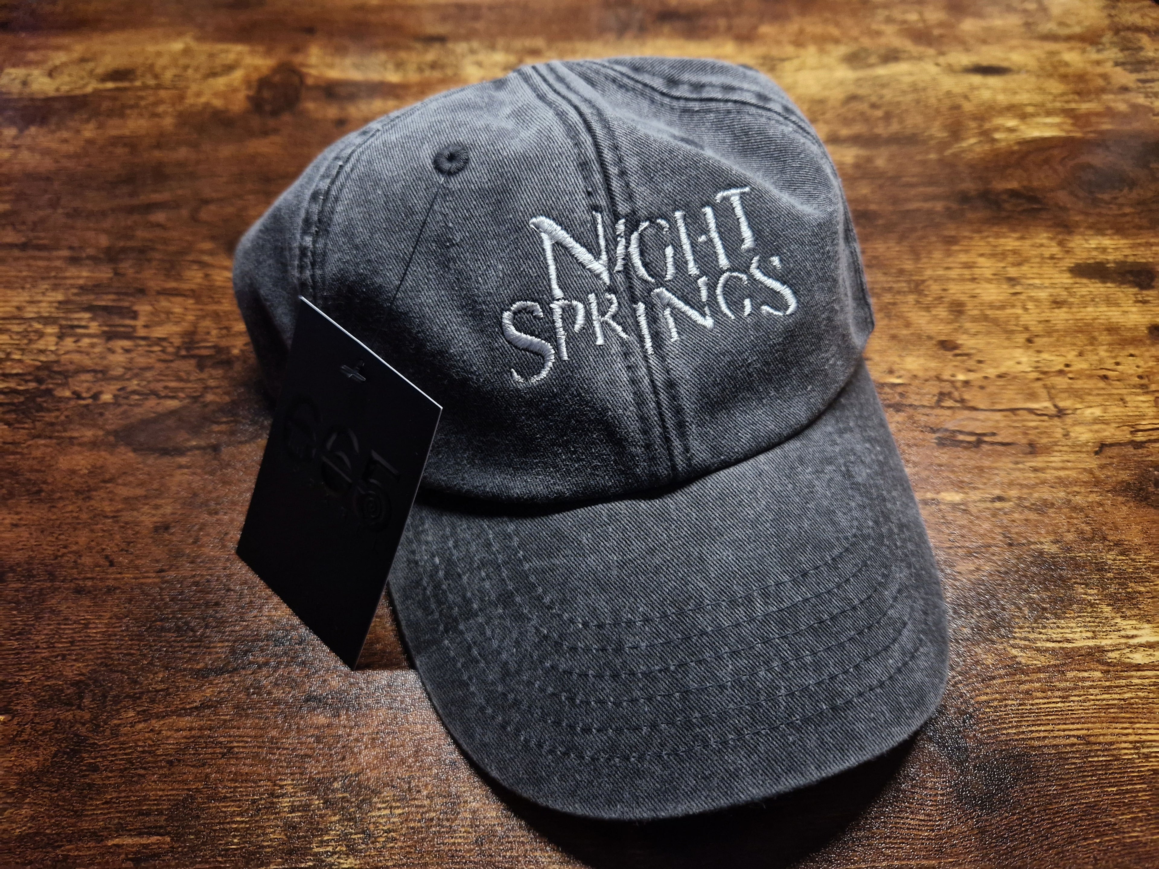 Night Springs Embroidered Dad Cap