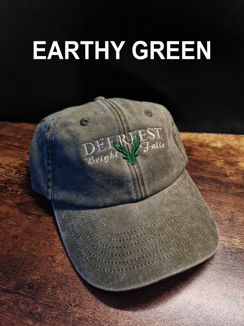 Deerfest Embroidered Dad Caps