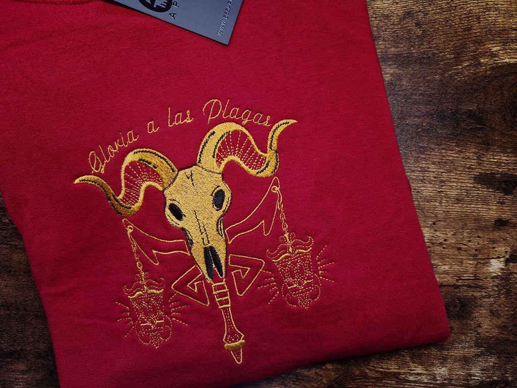 Plagas Embroidered Sweatshirt/Hoodie