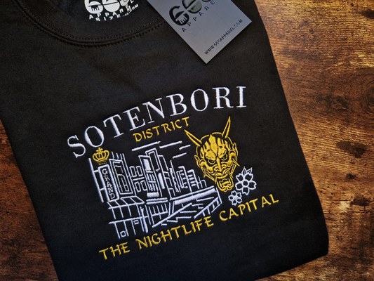 Nightlife Capital Embroidered Sweatshirt/Hoodie
