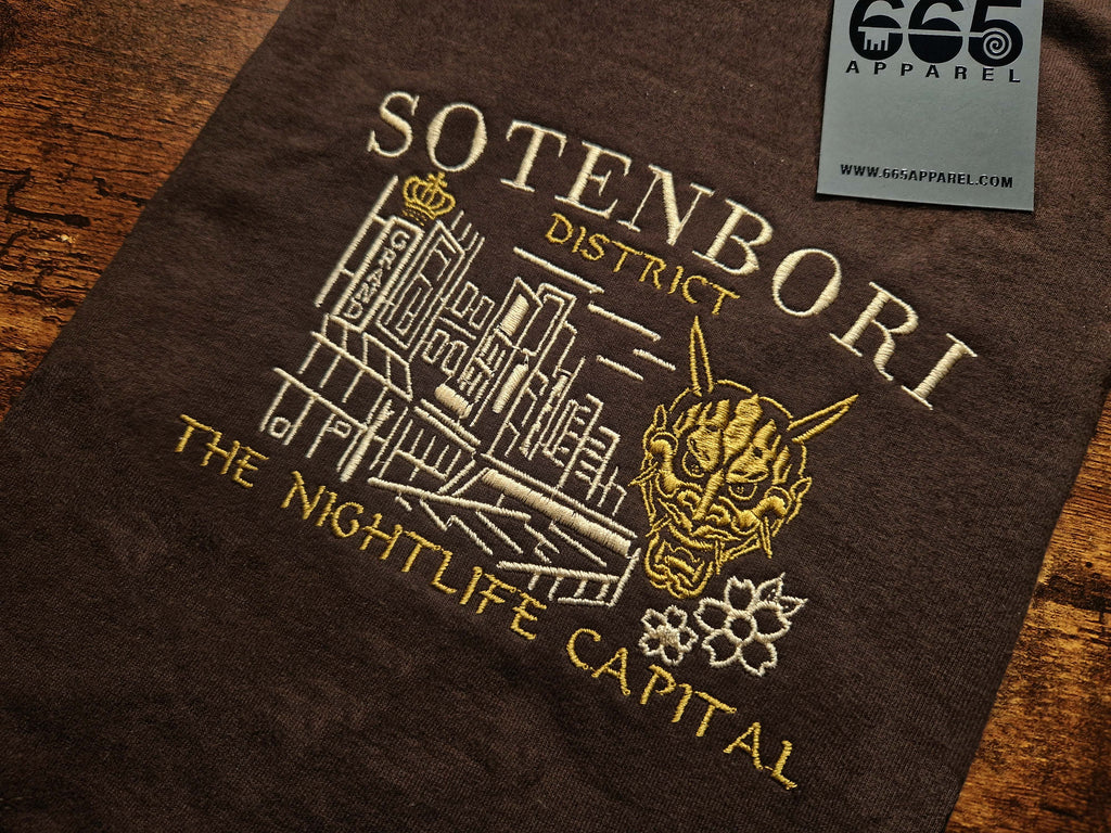 Nightlife Capital Embroidered T-Shirt